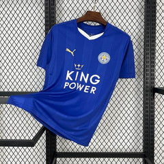 15-16 Leicester City Home Football kit - Footyb