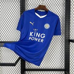 15-16 Leicester City Home Football kit - Footyb