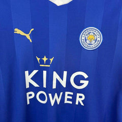 15-16 Leicester City Home Football kit - Footyb