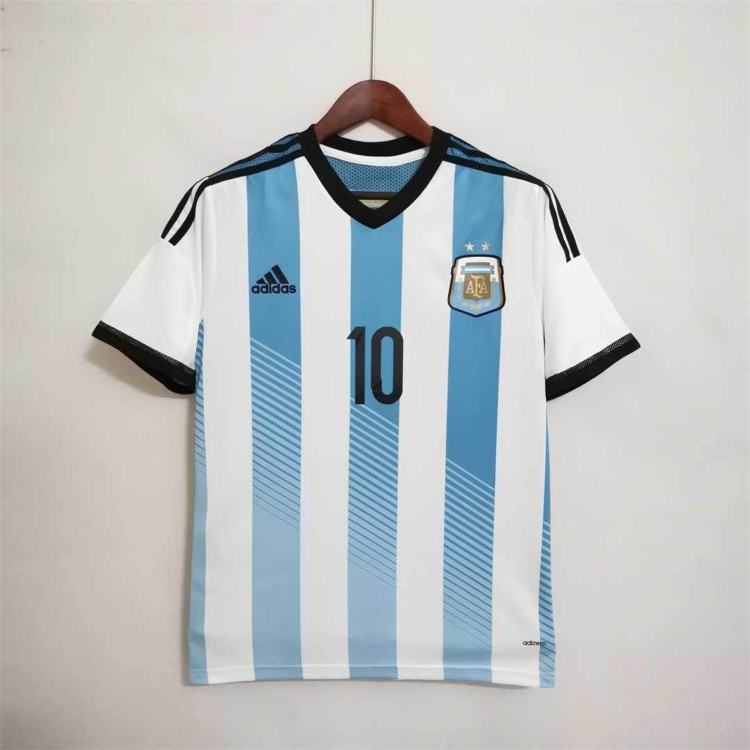 2014 Argentina Home Football kit - Footyb