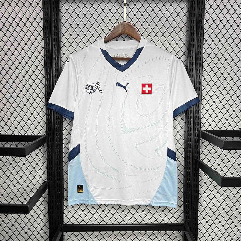 2024 Switzerland Away Kit Football kit - Footyb