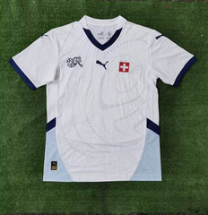 2024 Switzerland Away Kit Football kit - Footyb
