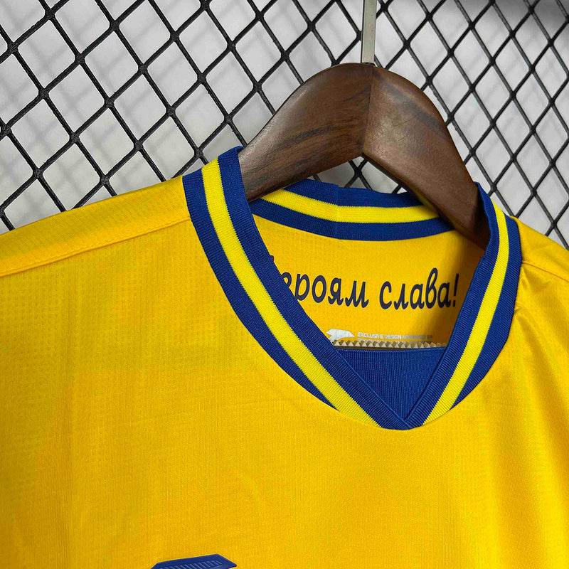 2024 Ukraine Home Kit Football kit - Footyb