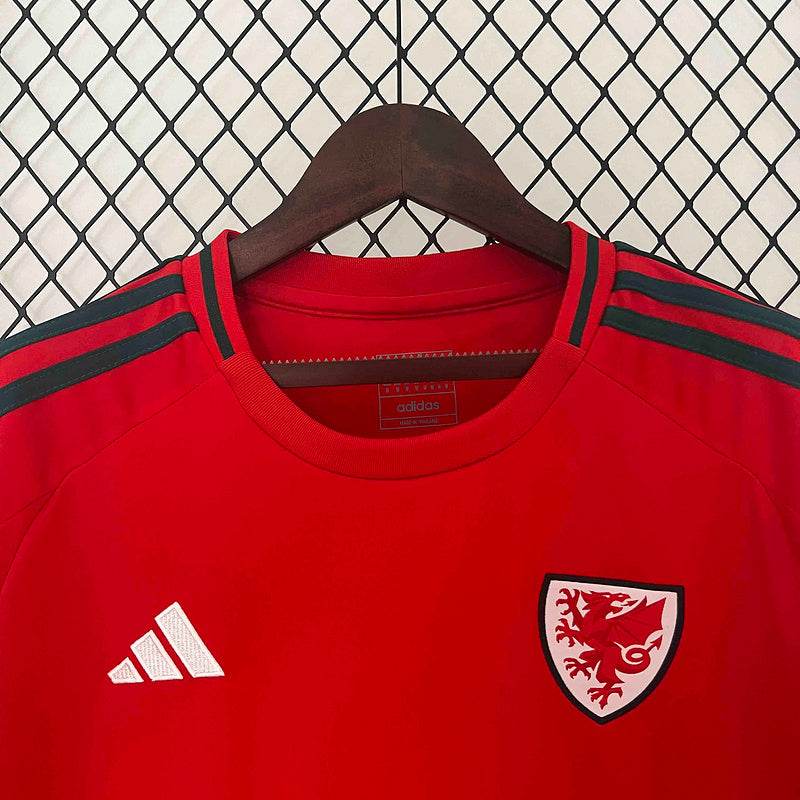 2024 Wales Home Shirt Football kit - Footyb