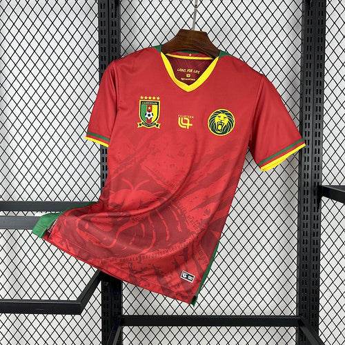 2025 Cameroon Away Shirt Football kit - Footyb