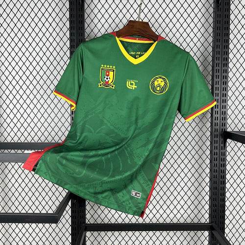 2025 Cameroon Home Shirt Football kit - Footyb
