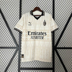 23/24 AC Milan Beige Football kit - Footyb