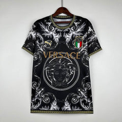 23/24 Italy Special Edition Black Football kit - Footyb