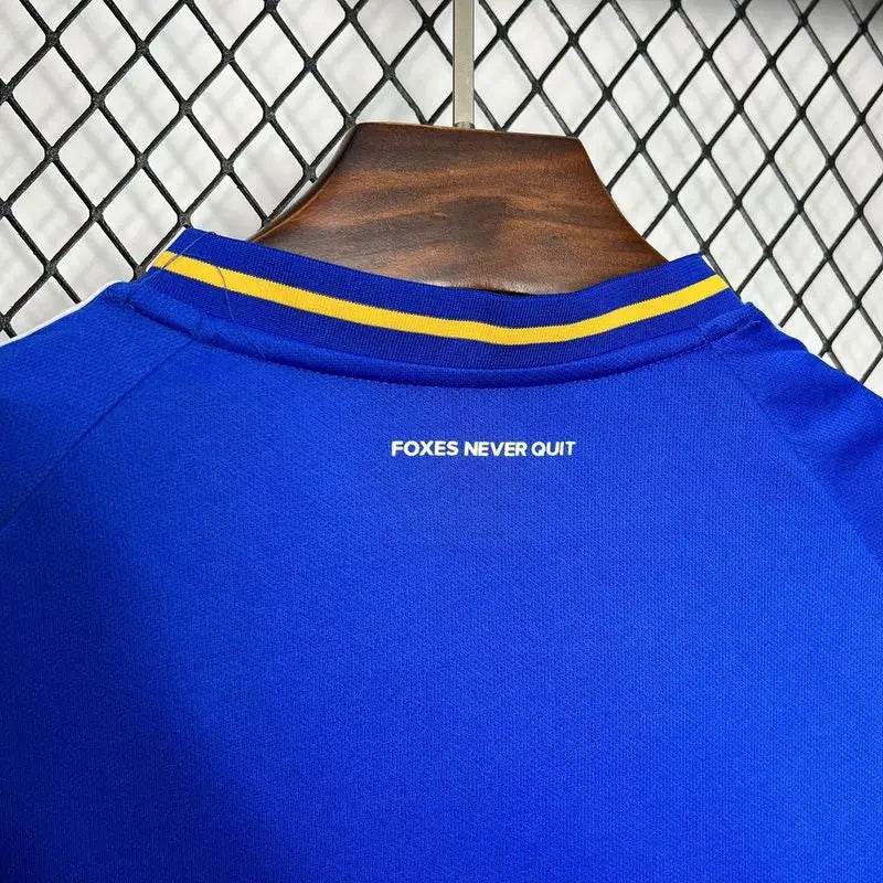 24-25 Leicester City Home Kit Football kit - Footyb