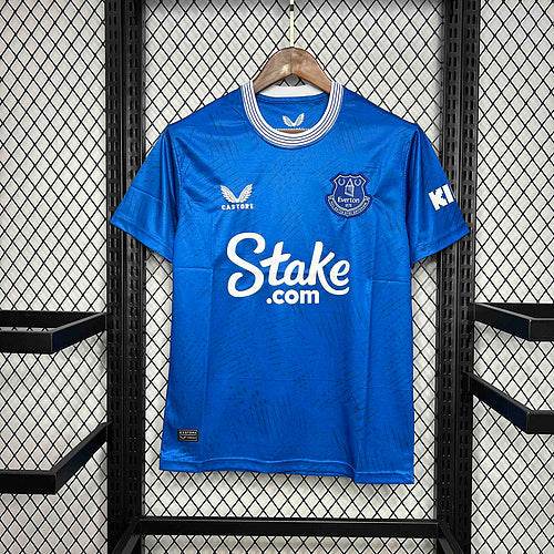 24-25 Everton Home Kit Football kit - Footyb