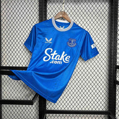 24-25 Everton Home Kit Football kit - Footyb