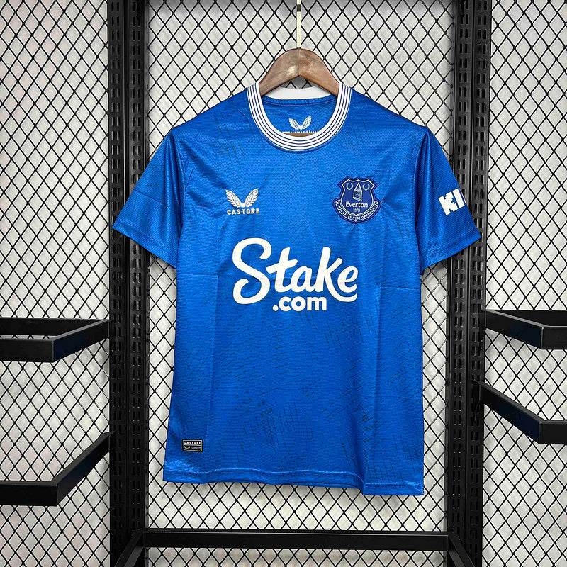 24-25 Everton Home Kit Football kit - Footyb