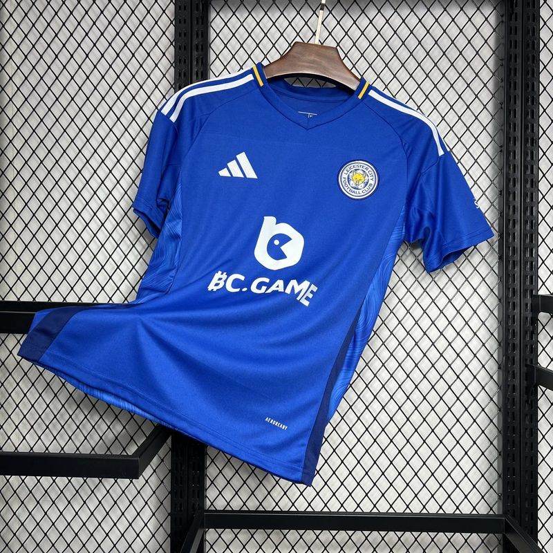 24-25 Leicester City Home Kit Football kit - Footyb