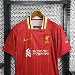 24-25 Liverpool home Football kit - Footyb