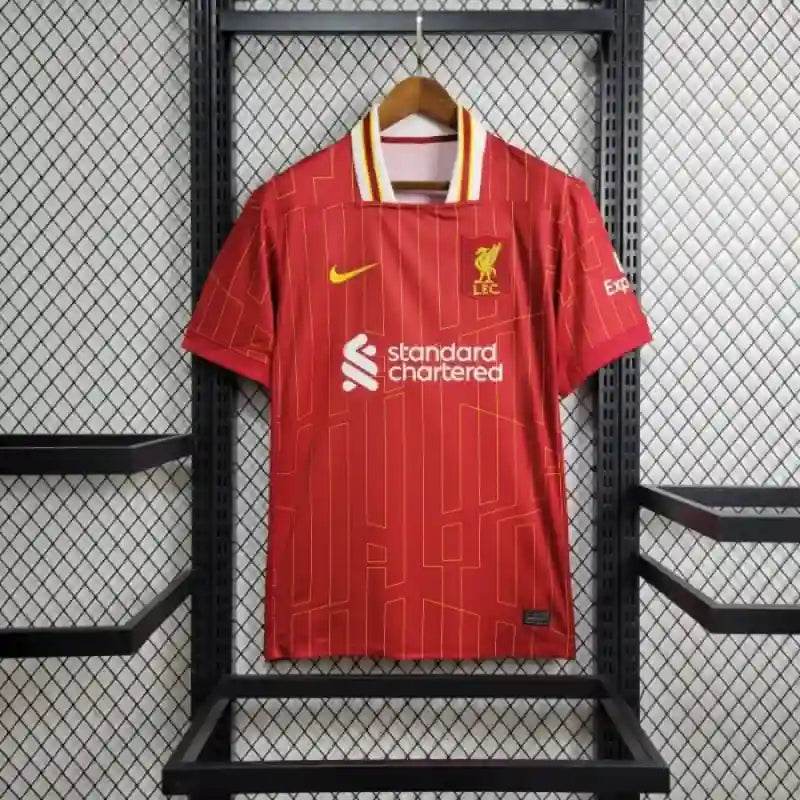 24-25 Liverpool home Football kit - Footyb
