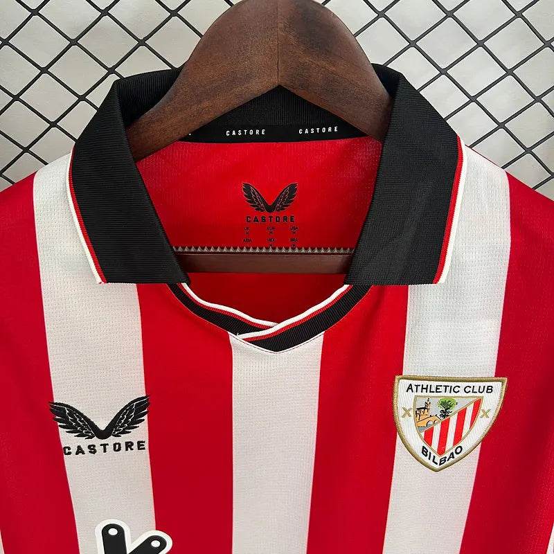 25/26 Athletic Bilbao Home Football kit - Footyb