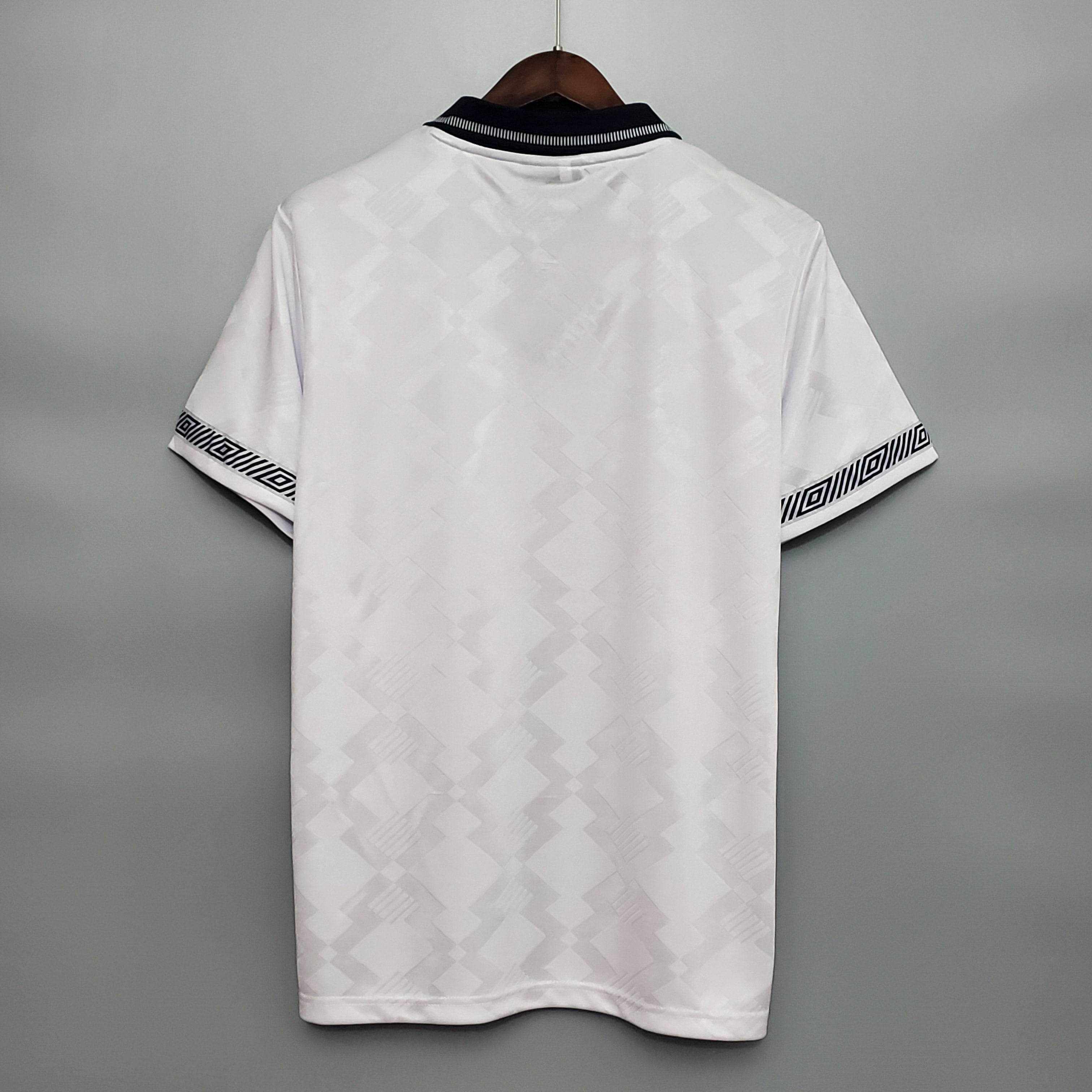 1990 England Home Football kit - Footyb