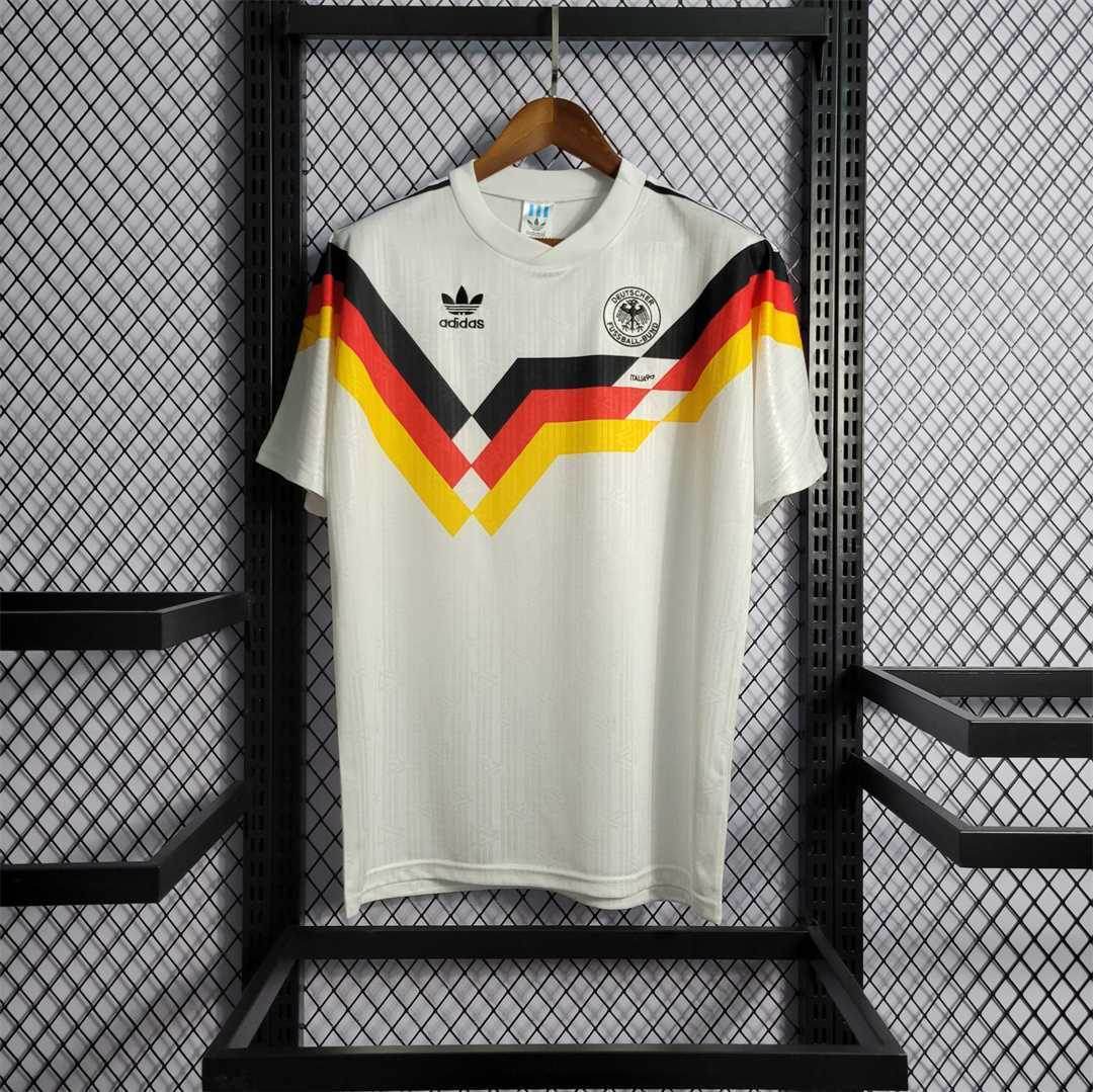 1990 Germany Home Football kit - Footyb