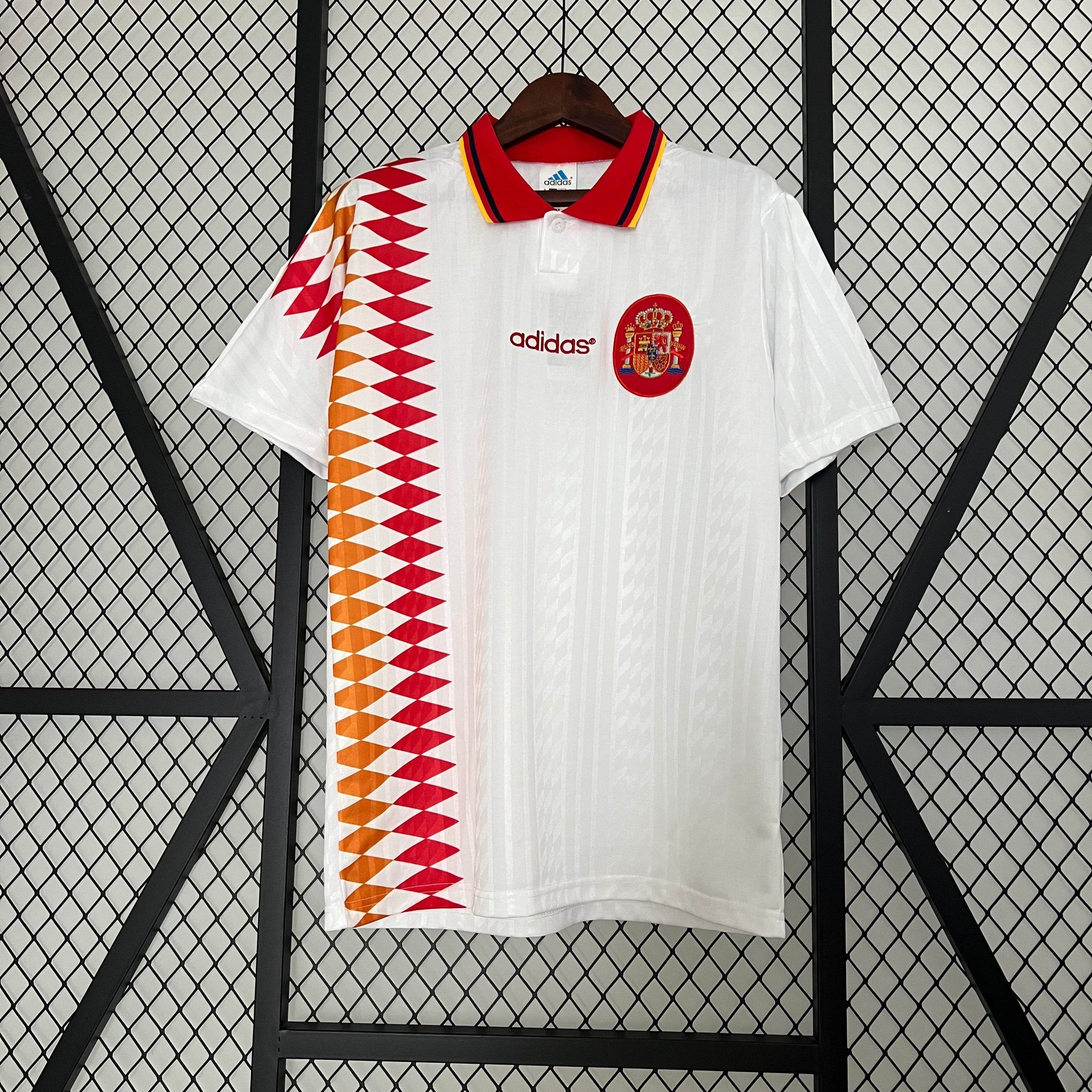 1994 Spain Away Football kit - Footyb