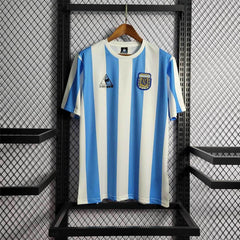 1986 Argentina Home Football kit - Footyb