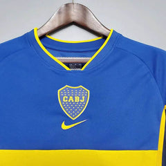 Boca Juniors 2002 home Football kit - Footyb