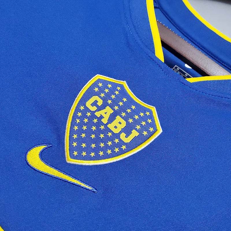 Boca Juniors 2002 home Football kit - Footyb
