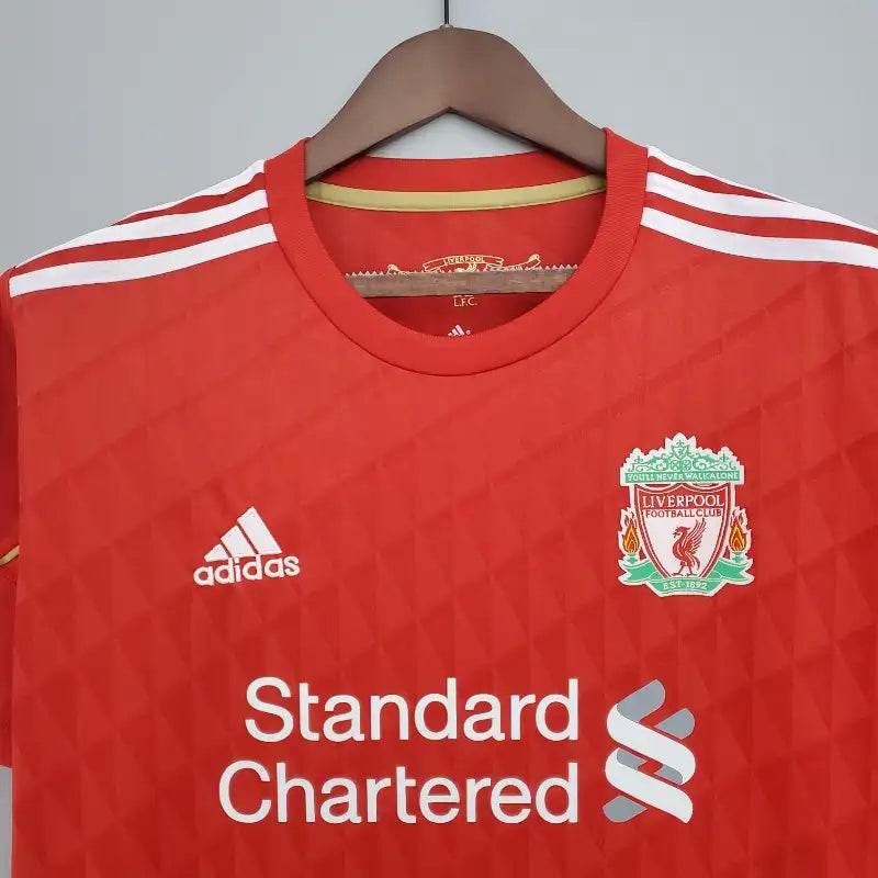 2010-2011 Liverpool home Football kit - Footyb