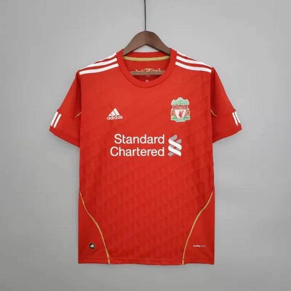2010-2011 Liverpool home Football kit - Footyb