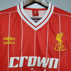 1984-1985 Liverpool home Football kit - Footyb