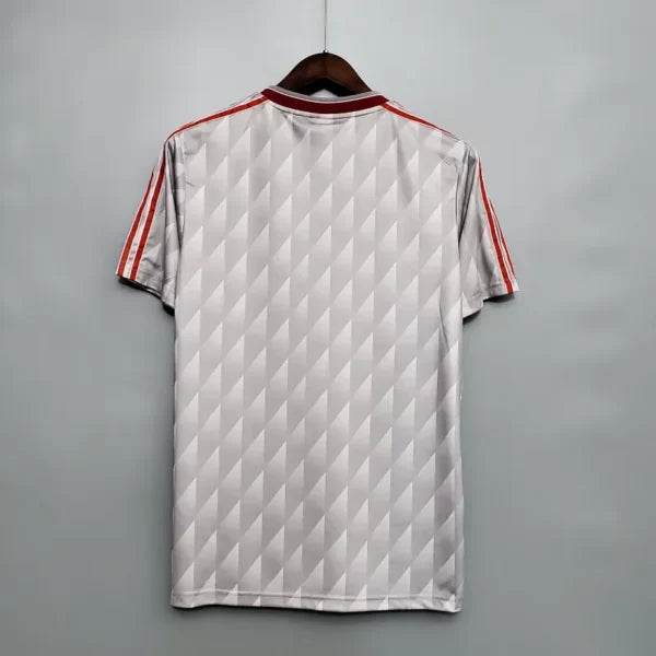 1989-1990 Liverpool away Football kit - Footyb