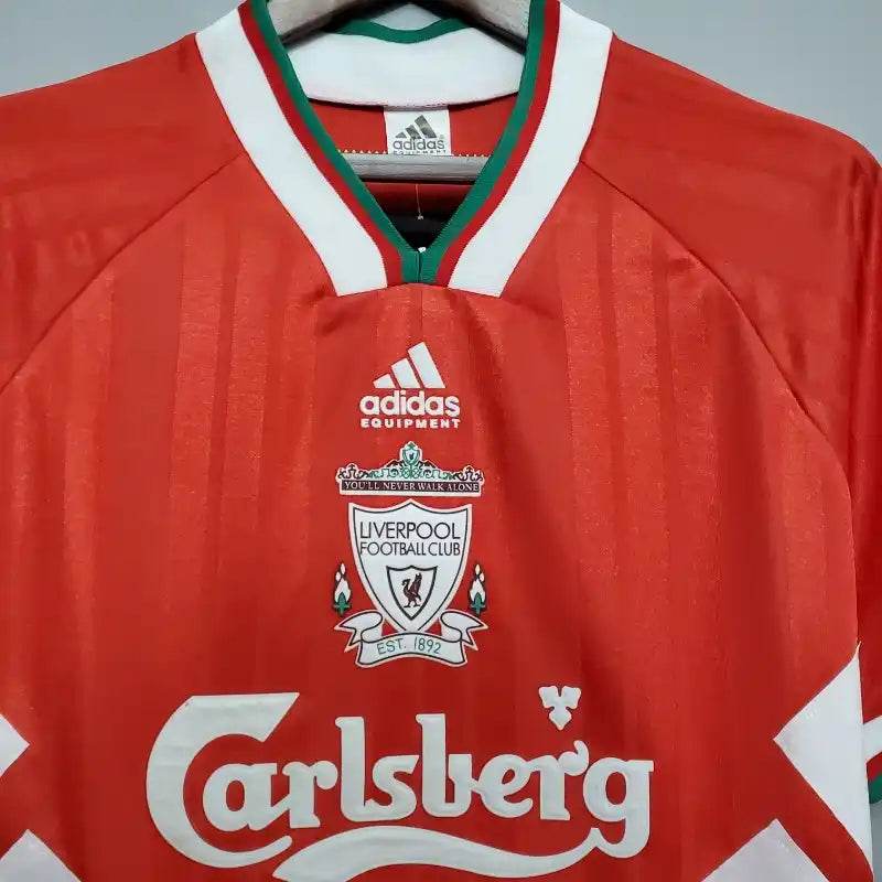 1993-1994 Liverpool home Football kit - Footyb