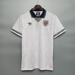 1990 England Home Football kit - Footyb