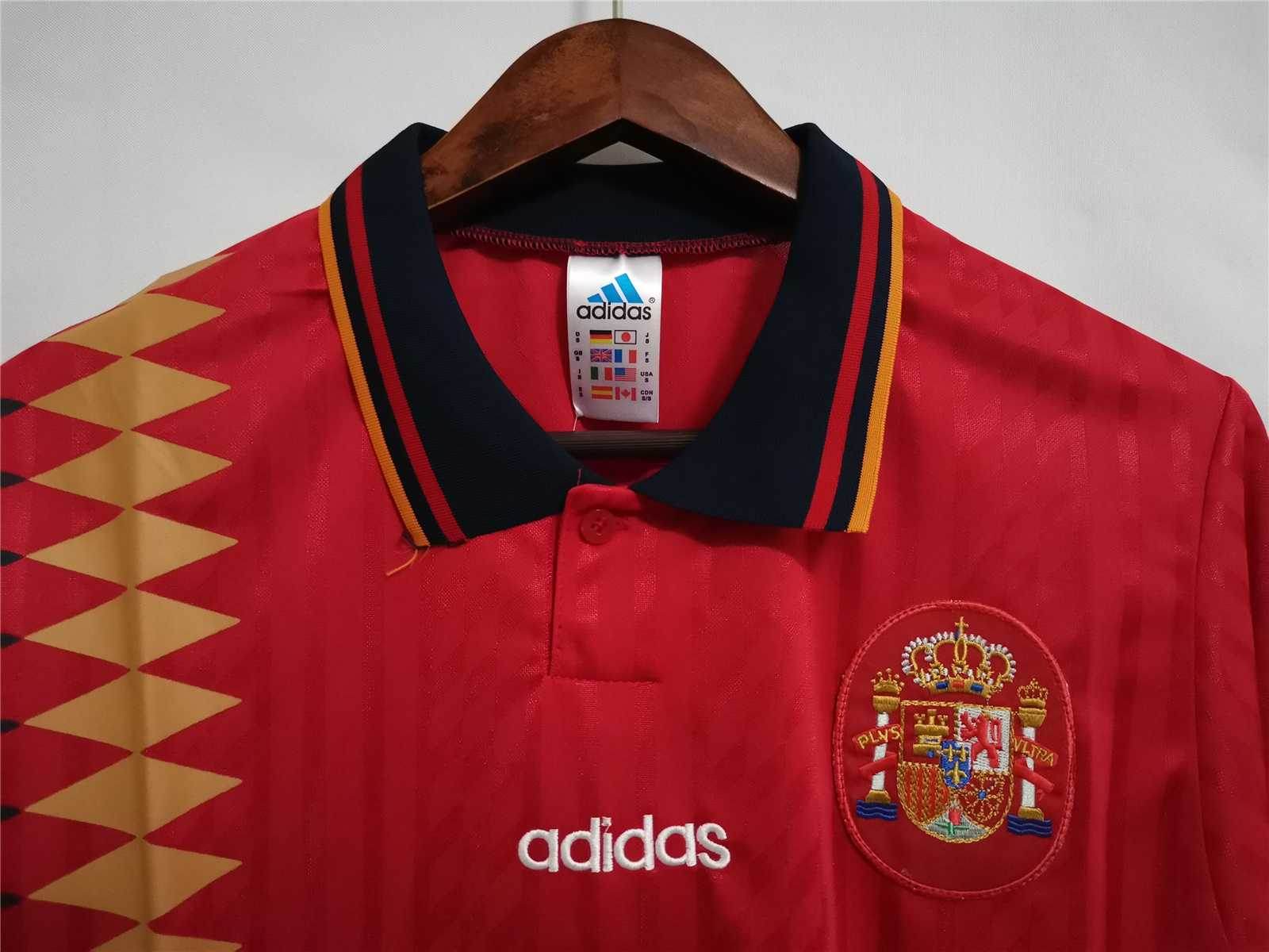 1994 Spain Home Football kit - Footyb