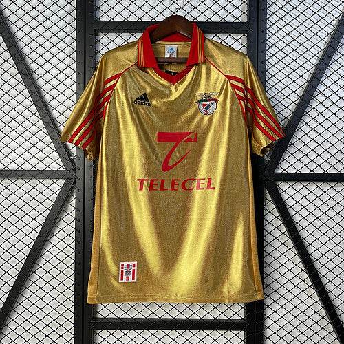98/99 Benfica Away Football kit - Footyb
