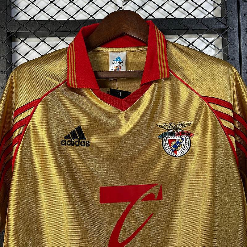 98/99 Benfica Away Football kit - Footyb
