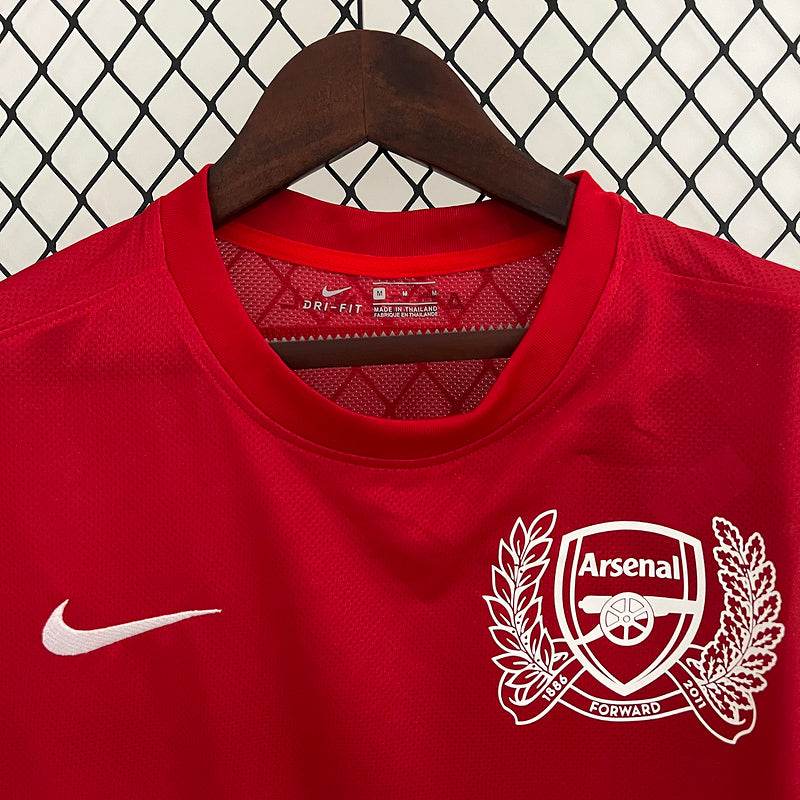 Arsenal 11/12 Home 125th Anniversary Football kit - Footyb