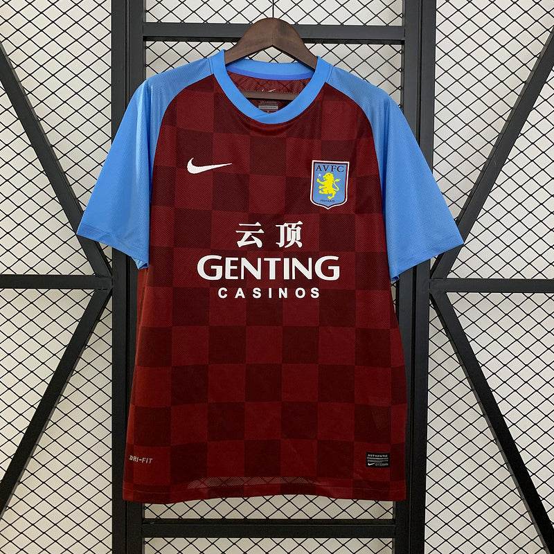 Aston Villa 11/12 Home Football kit - Footyb