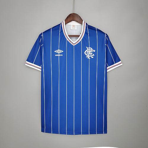 Rangers 82/83 home Football kit - Footyb