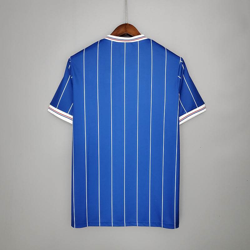 Rangers 82/83 home Football kit - Footyb