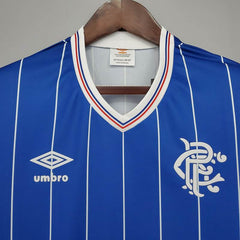 Rangers 82/83 home Football kit - Footyb