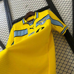 Lazio 98/99 yellow Football kit - Footyb