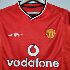 00/01 Manchester United home Football kit