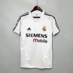 04/05 Real Madrid home Football kit Footyb