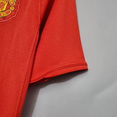07/08 Manchester United Champions League version home Football kit