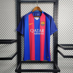 2016-2017 Retro Barcelona Home Football Kit