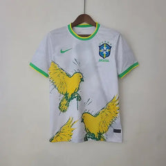 2022 Brazil Special Edition White Football kit Footyb