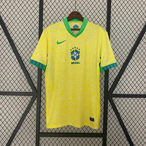 2024 Brazil Home Football kit Footyb