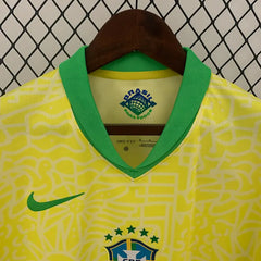 2024 Brazil Home Football kit Footyb