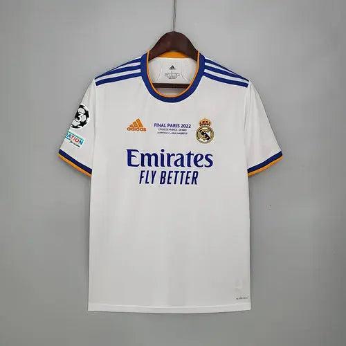 21/22 Real Madrid final version home Football kit