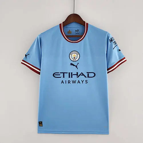 22/23 Manchester City home Football kit Footyb